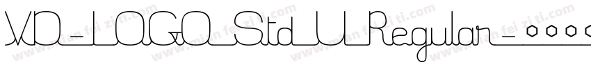 VD-LOGO Std U Regular字体转换